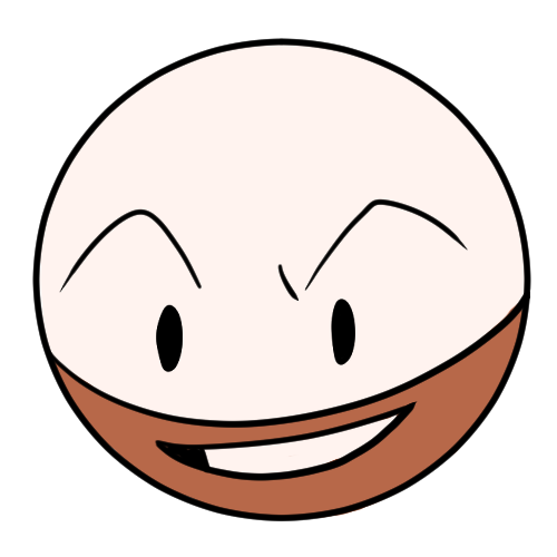  A drawing of the Pokémon Electrode